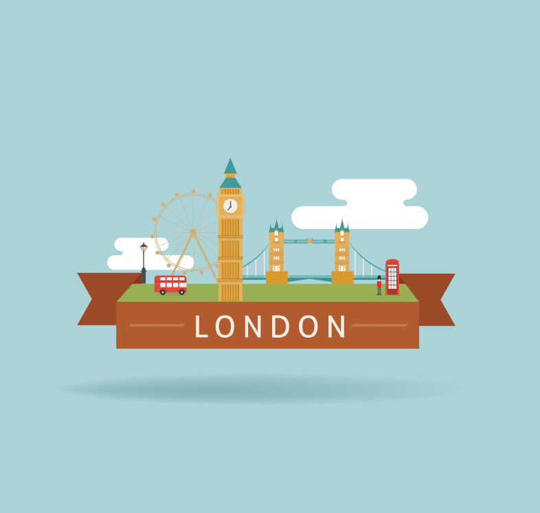 London-style label vector material characteristics
