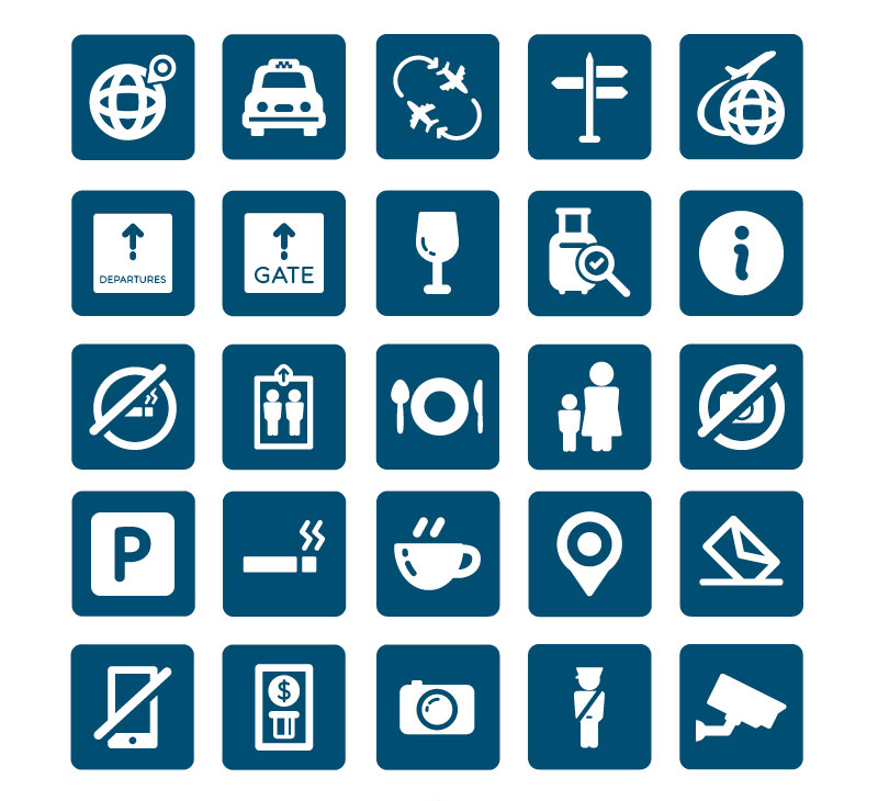 30, travel element icon vector material