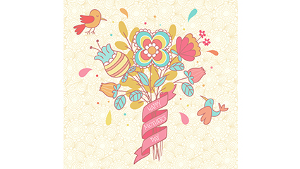 Fresh flowers for Mother