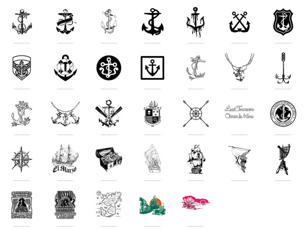 Navigation vector material 