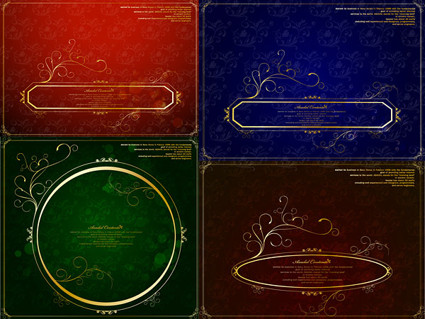 Rectangular, oval-shaped pattern, lace Vector 