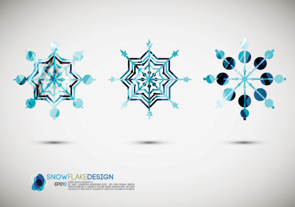 Snow style icon 02 - Vector