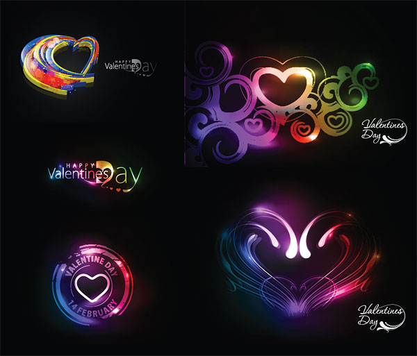 Valentine's Day Symphony of Love Vector