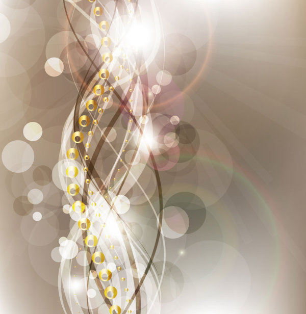 Gorgeous bright starlight effects 05-- vector material