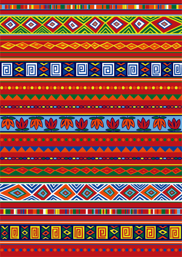 Colorful background pattern - Vector