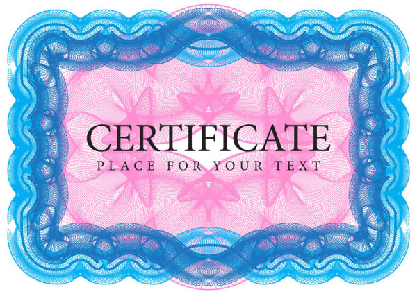 Fine grain security border 03-- vector material