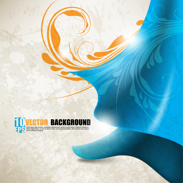 Colorful background material 03 - vector