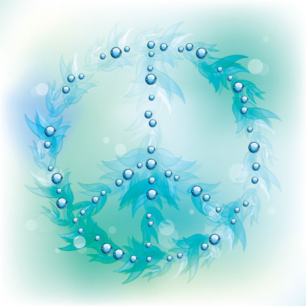 Gorgeous pattern background 03 - vector material