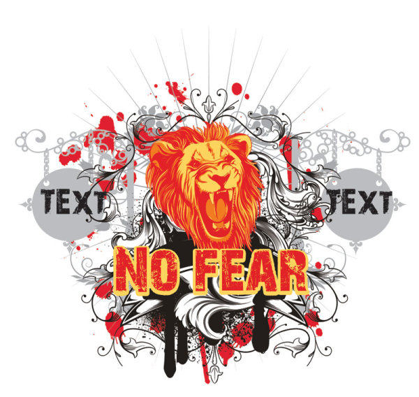 The trend of T-shirt pattern 13 - vector material