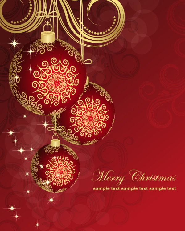 Beautiful snowflake background 04 - vector material