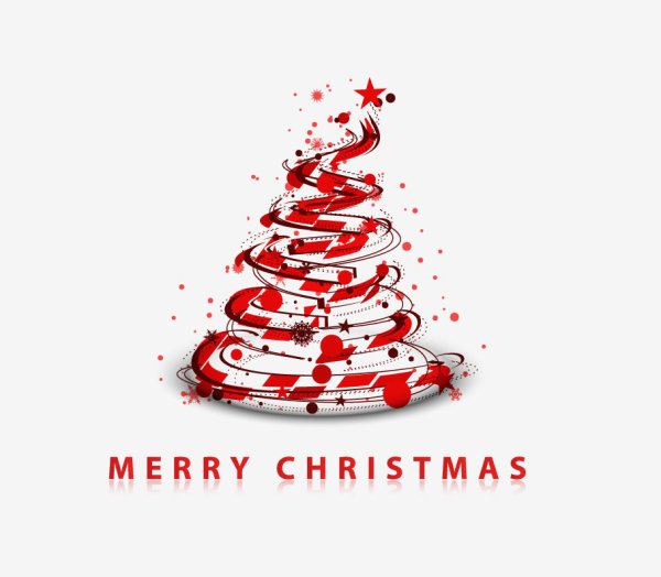 Creative Christmas Tree 07 - Vector material