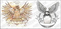 Eagle vector design material