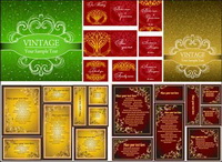 European pattern vector material