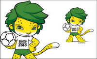 Vector 2010 World Cup mascot