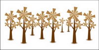 Tree vector material