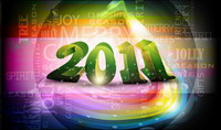Symphony 2011, three-dimensional word vector material -1