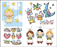 cartoon Angel vector material