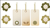 Bookmark fine pattern - Vector