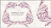 Fine pattern border 02-- vector material