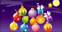 Christmas element vector material