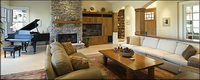 Village style living room picture material