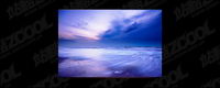 The sea at dusk picture material-4