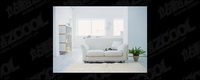 Modern living room boutique picture material-5