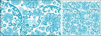 Vector blue background material pattern