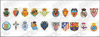 Spanish soccer clubs LOGO