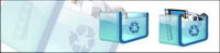 Vista style cool the recycle bin png