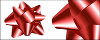 Red Ribbon Ball Vector