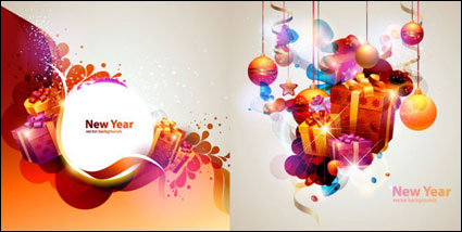 Fun Christmas gift Vector -2
