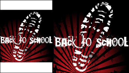 A variety of fine shoe prints 01 - vector