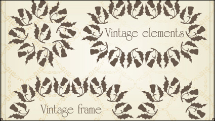 European classic pattern 03-- vector material