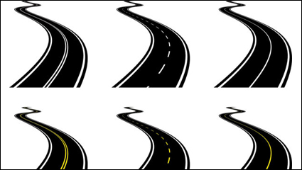 Realistic highway 03 -  vector material