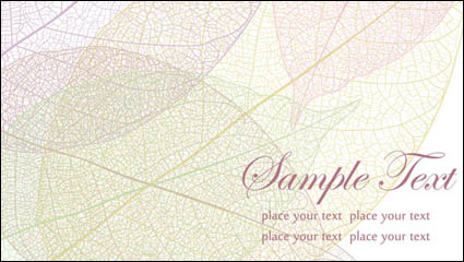 Delicate veins 01 - vector 