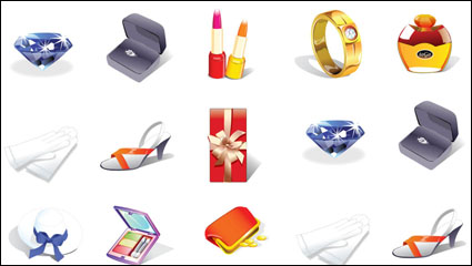 Decorative icons - vector