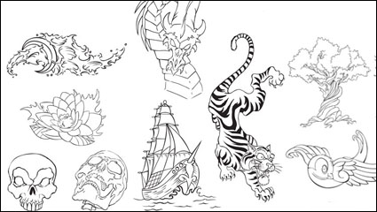 Variety totem vector material