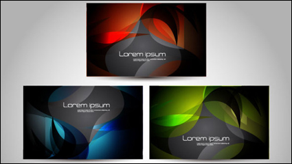 Cool card 02 - vector material