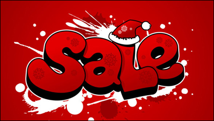 POP Christmas fonts 04 - vector material