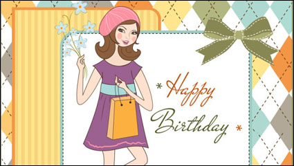 Cute cartoon illustration 02 - vector material