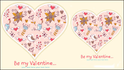Valentine illustrator 01 - vector material