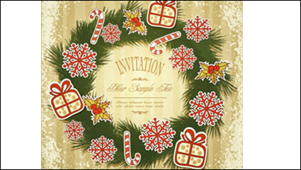 Christmas patterns 01 - vector material