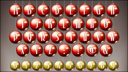 Creative letters 02 - Vector material