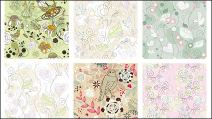 Exquisite patterns 01 - vector material