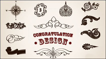 European classic border 05 - vector material