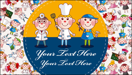 Cartoon industry villain - vector material