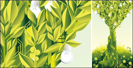 Green Theme Vector