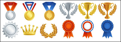 Medal trophy medals vector
