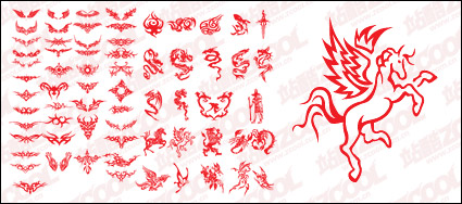 Accommodates trend totem vector material